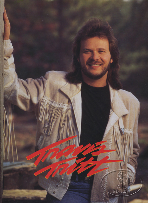 TRAVIS TRITT 1992 T.R.O.U.B.L.E Tour Concert Program