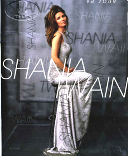 SHANIA TWAIN 1998 TOUR CONCERT PROGRAM BOOK