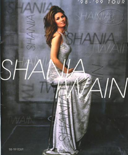 SHANIA TWAIN 1998-99 TOUR CONCERT PROGRAM BOOK